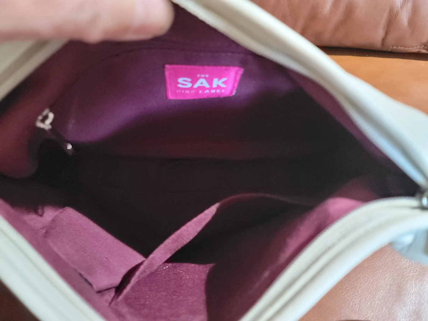The Sak Pink Label White Shoulder Bag - photo 4
