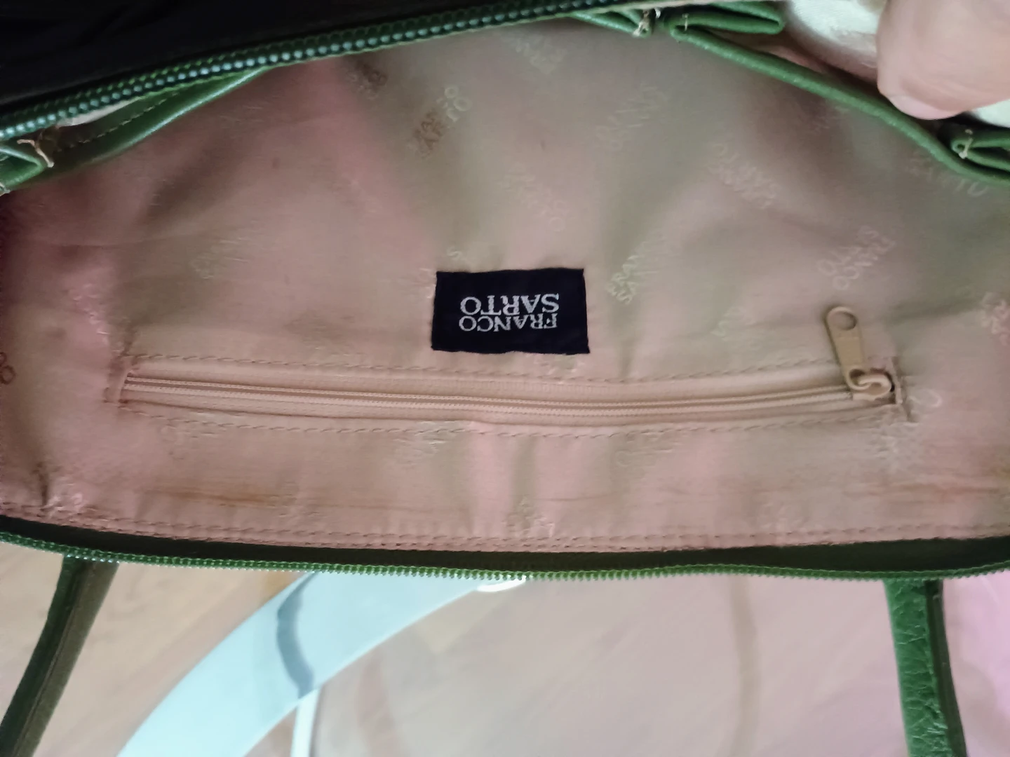 Franco Sarto Green Leather Handbag - photo 2