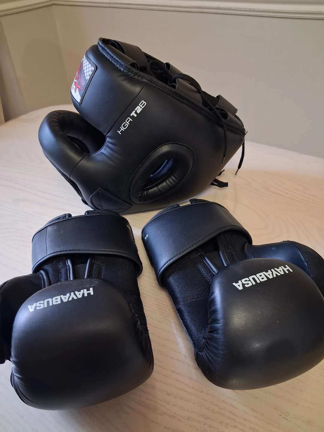 Hayabusa Boxing Gloves and RDX Headgear - photo 2