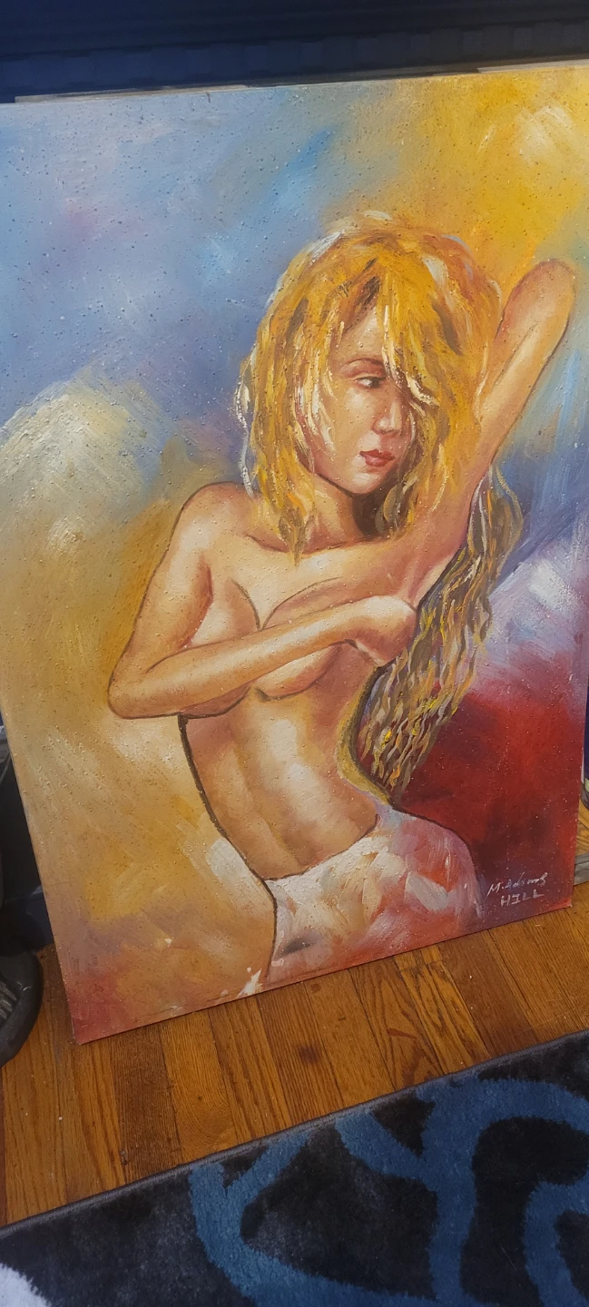 LARGE ORIGINAL OIL PAINTING