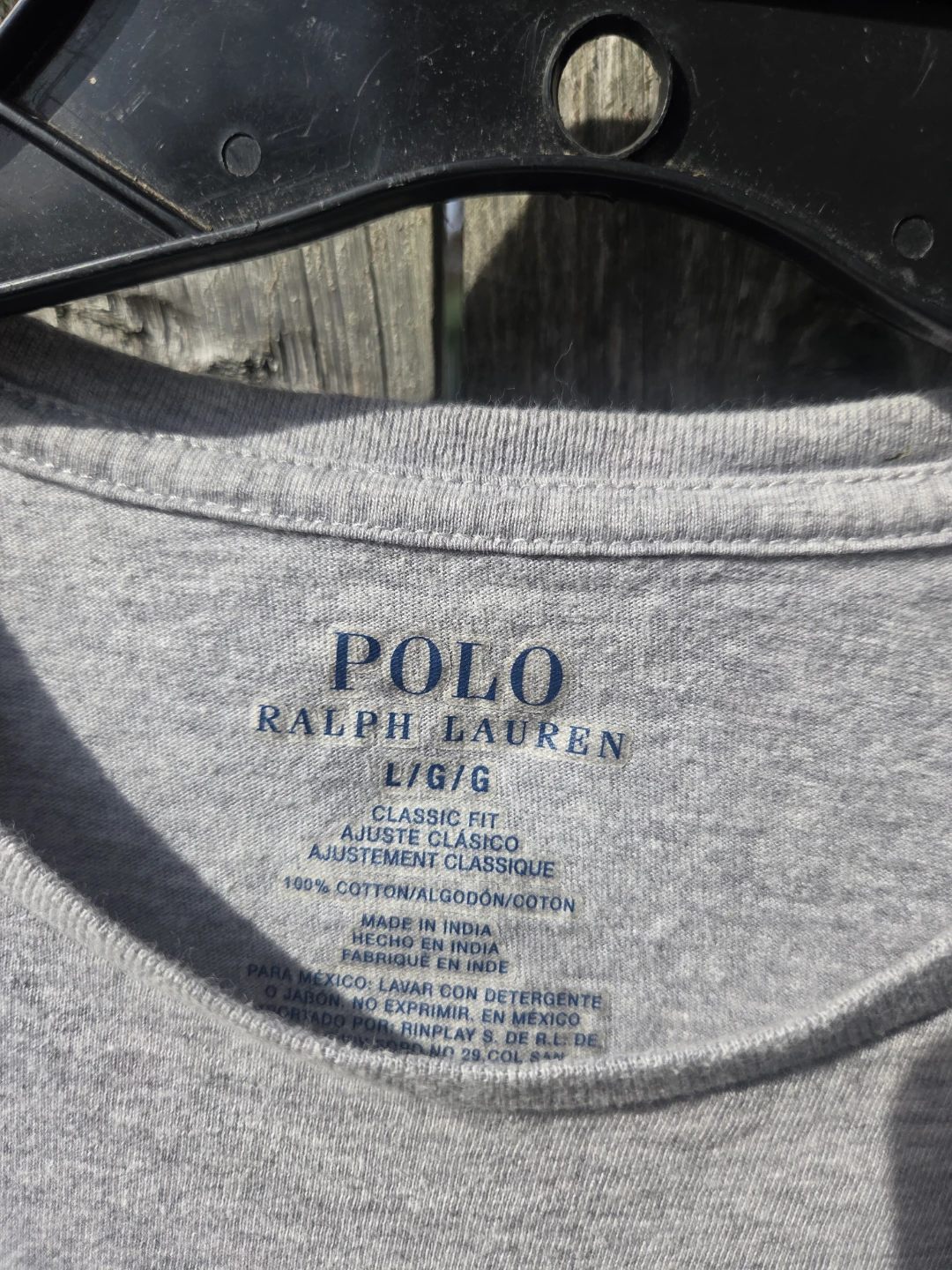 Polo Ralph Lauren Classic Fit Gray T-Shirt - photo 3