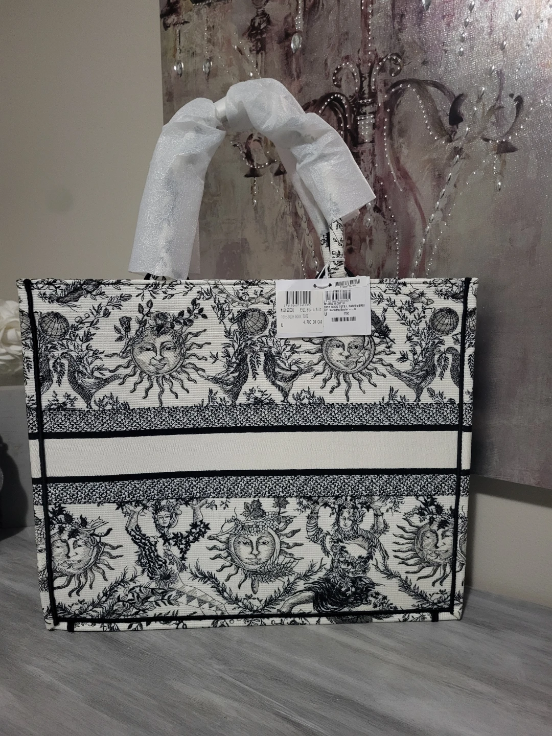 BNWT Large Christian Dior Book Tote - photo 2
