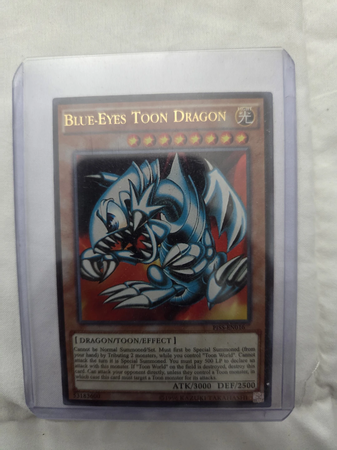 Blue-Eyes Toon Dragon Yu-Gi-Oh! Card