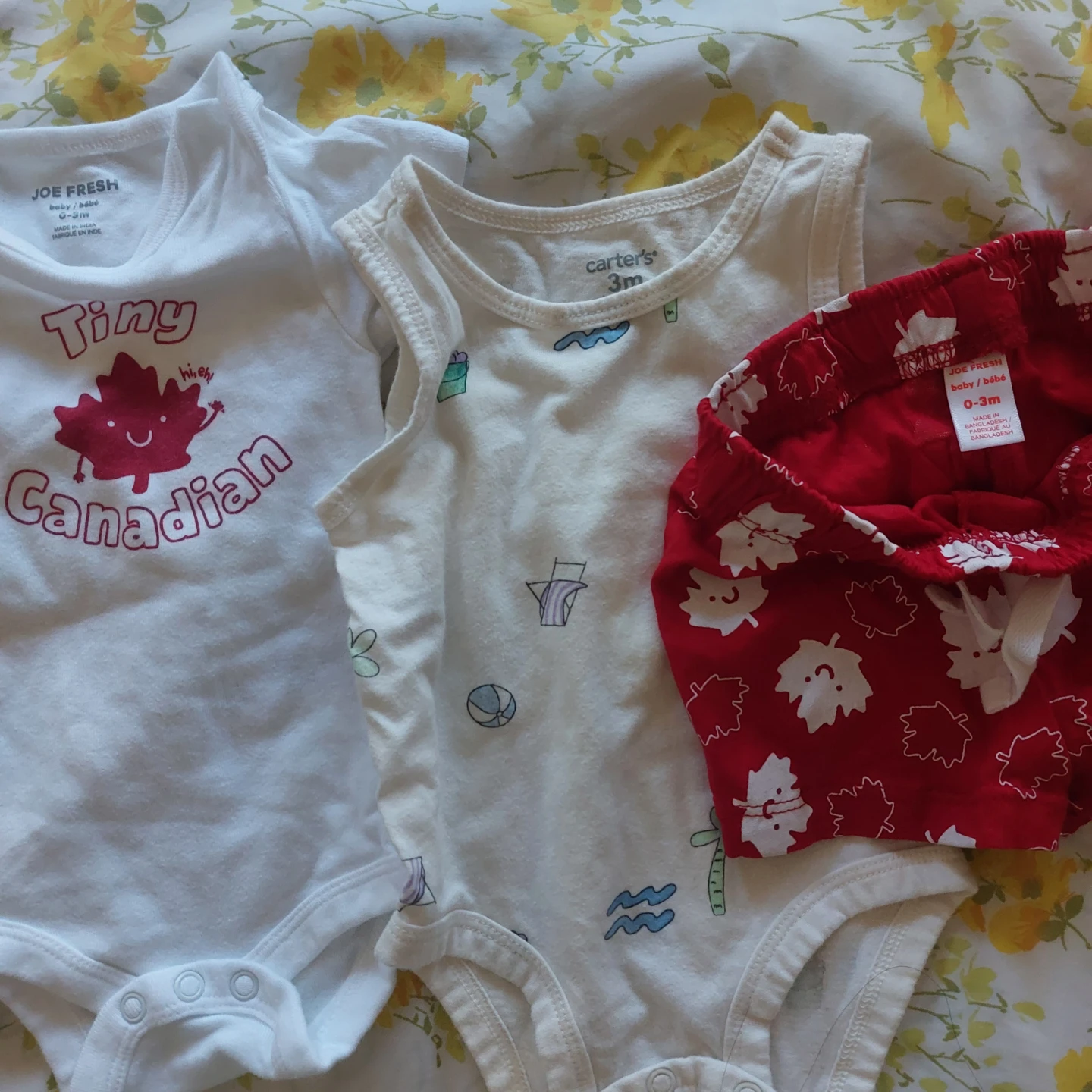 Bundle baby clothes onesies / sleepers - size newborn / 0m - photo 5