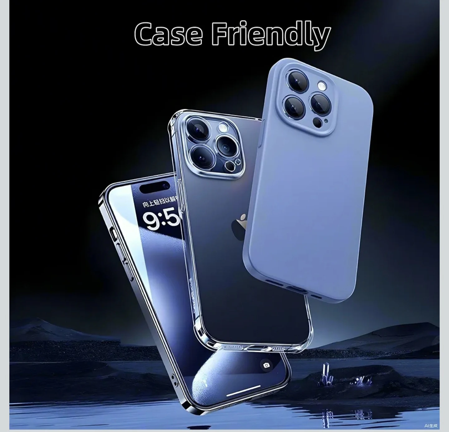 3 Pack for IPhone 16 Pro Max Tempered Screen - photo 5