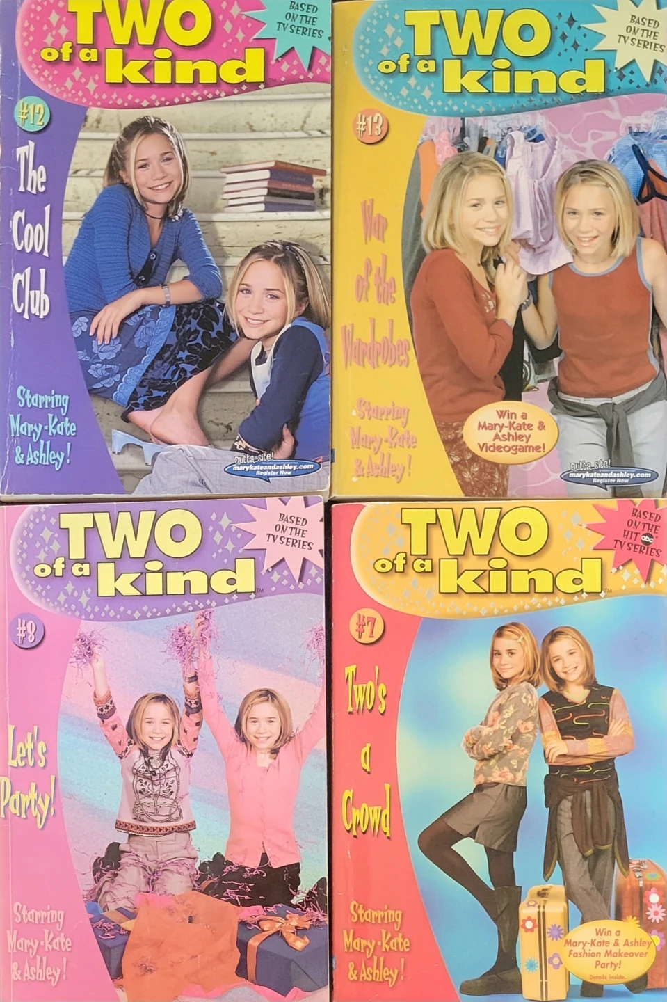 4 Two of a Kind Books - Mary-Kate & Ashley
