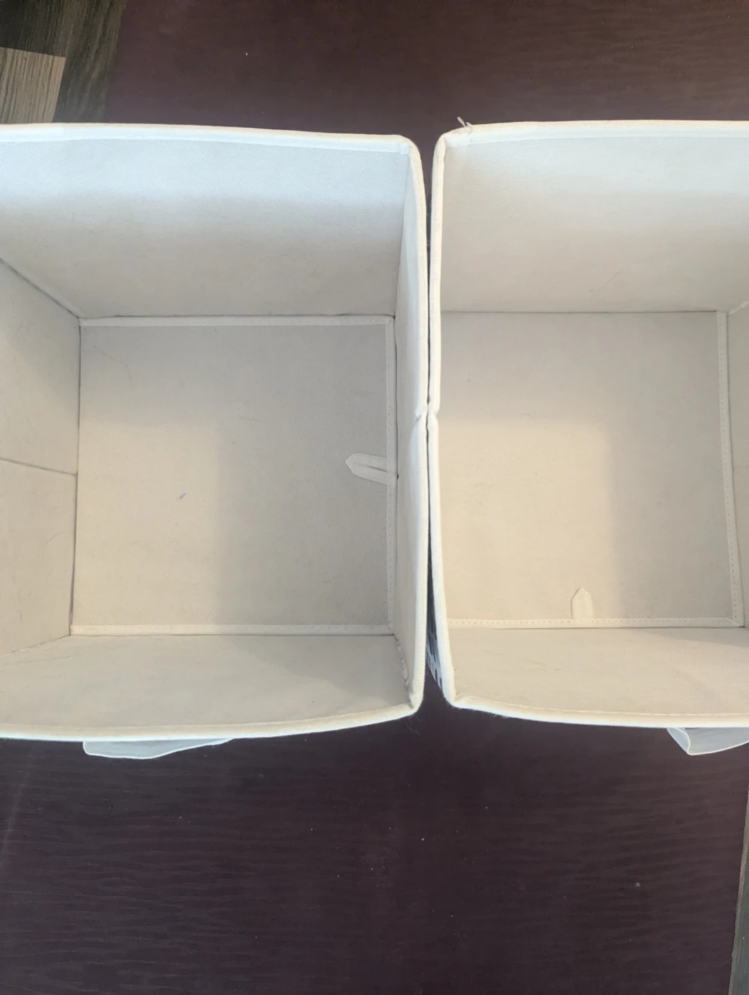 2 Collapsible Storage Bins with Geometric Print - photo 2