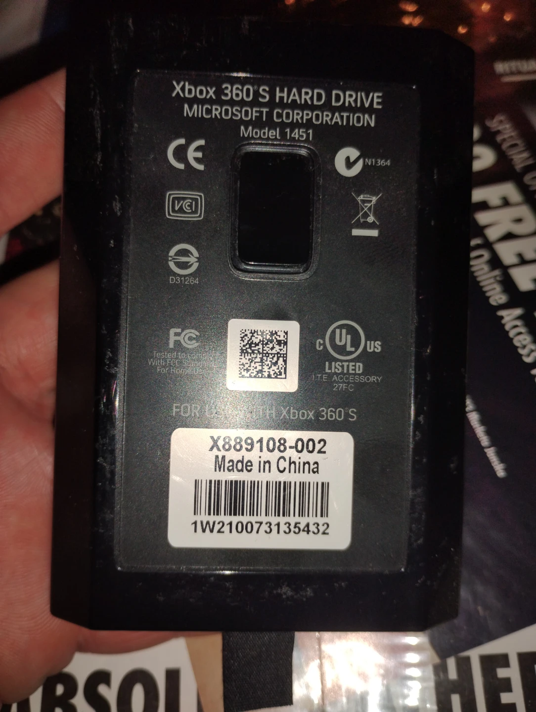 Microsoft Xbox 360 500GB Hard Drive - photo 2