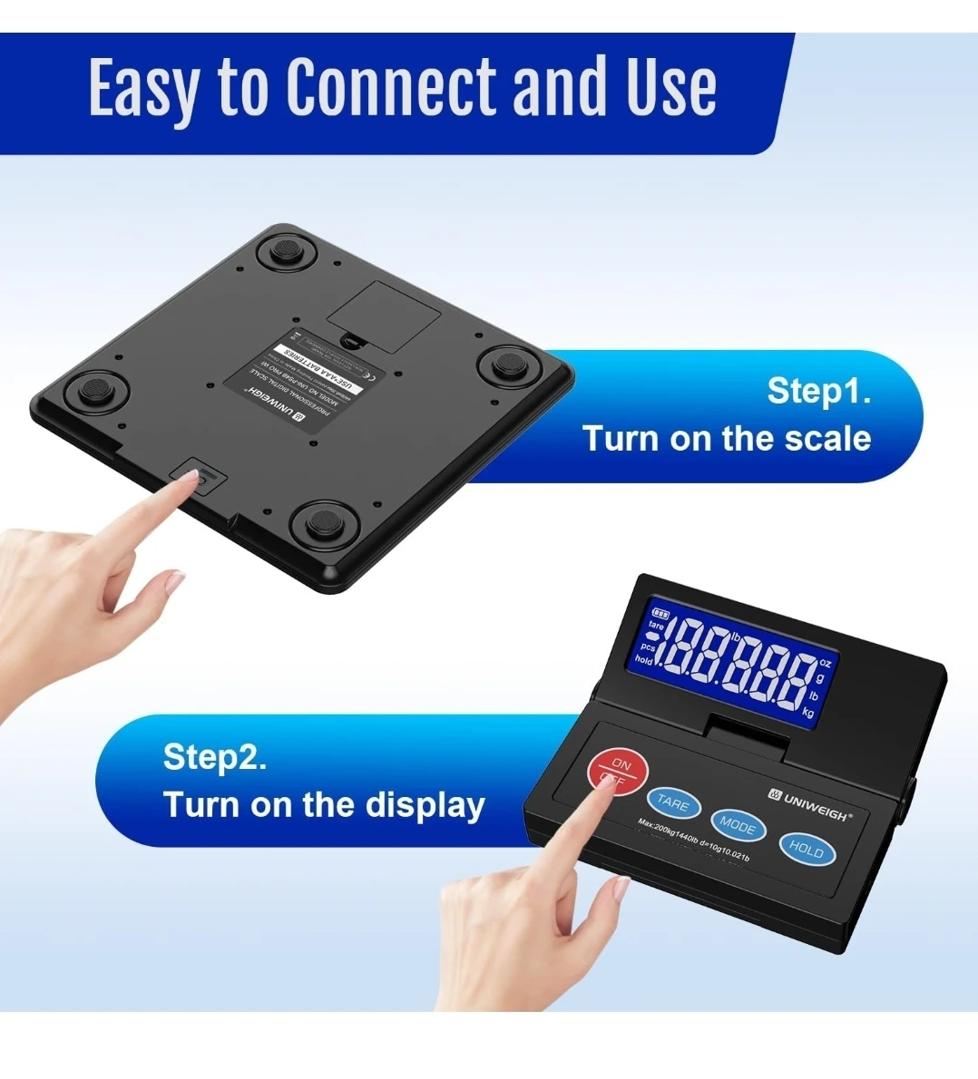 Uniweigh Digital Shipping Scale - photo 3