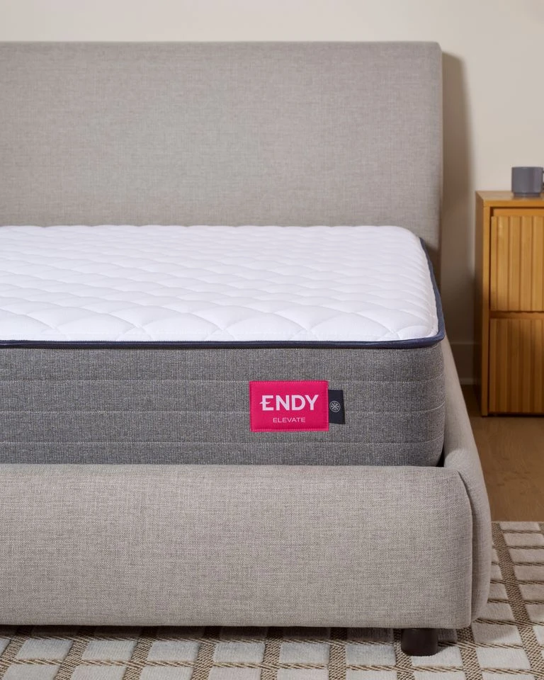 Endy Elevate Hybrid Firm Mattress.