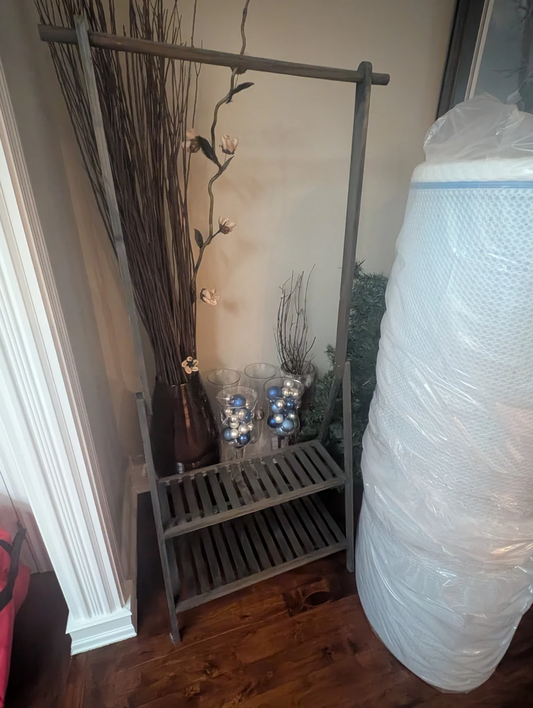Shoe/coat rack