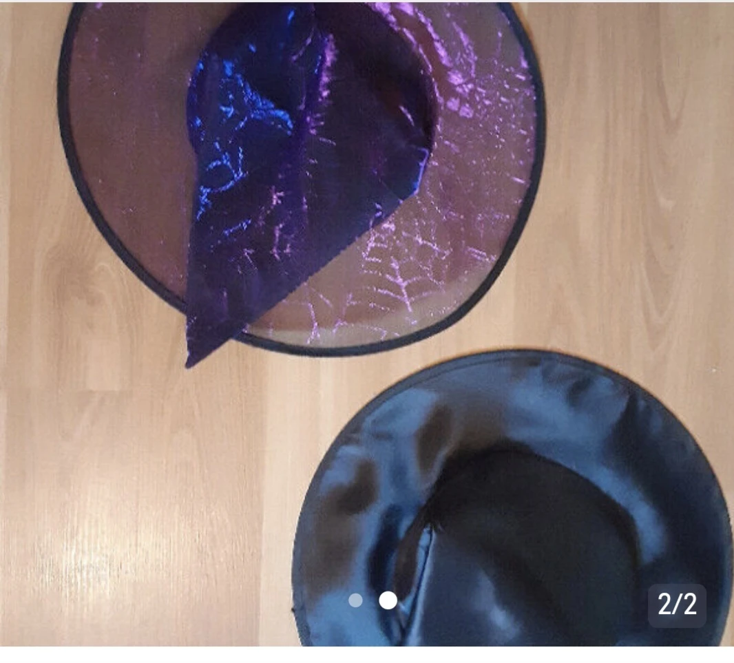 Two Halloween Witch Hats kids $2 each