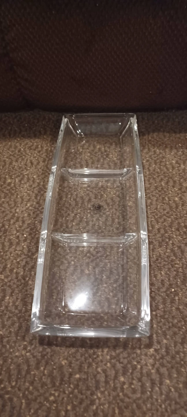 Square Glass Serving Tray - photo 2