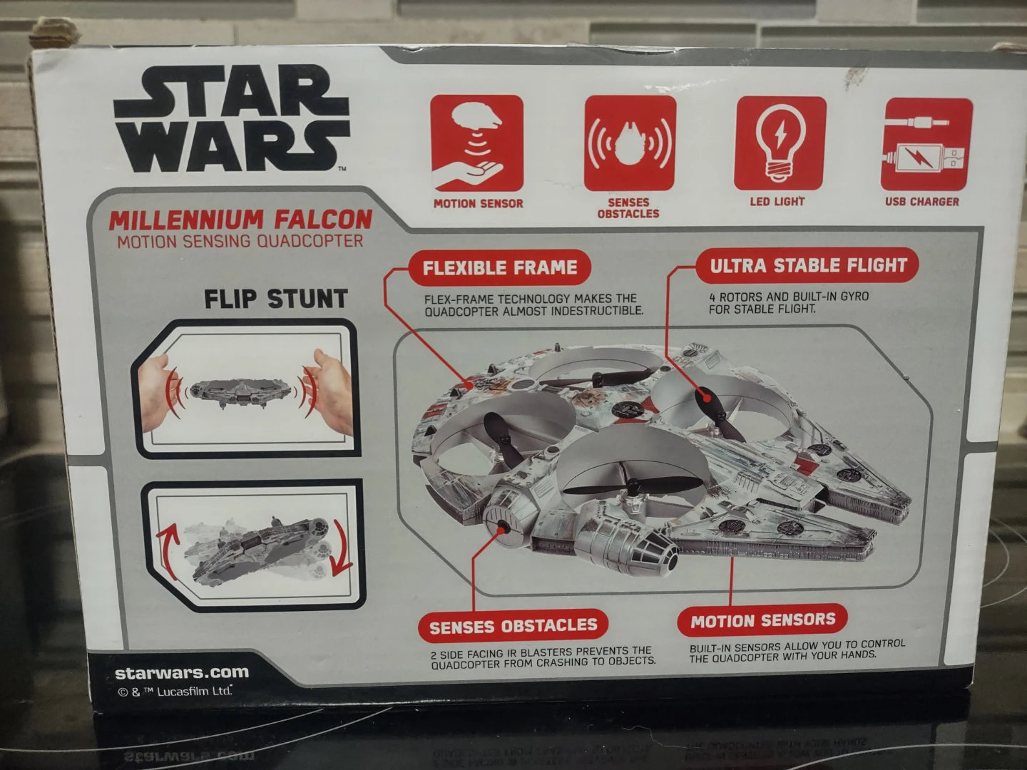 Star Wars Millennium Falcon Motion Sensing Quadcopter - photo 2