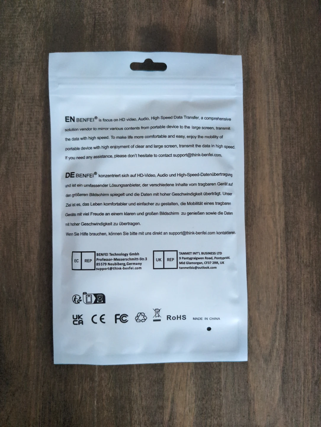 Benfei Mini DisplayPort to HDMI Adapter - photo 2