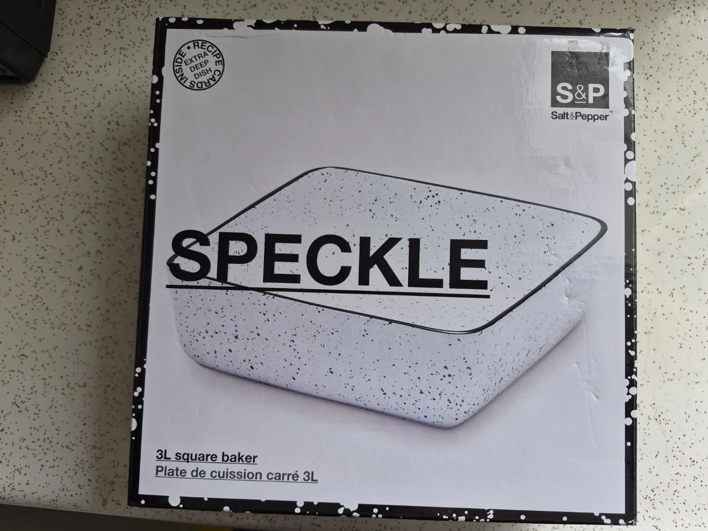 Salt&Pepper SPECKLE 3L Square Baker