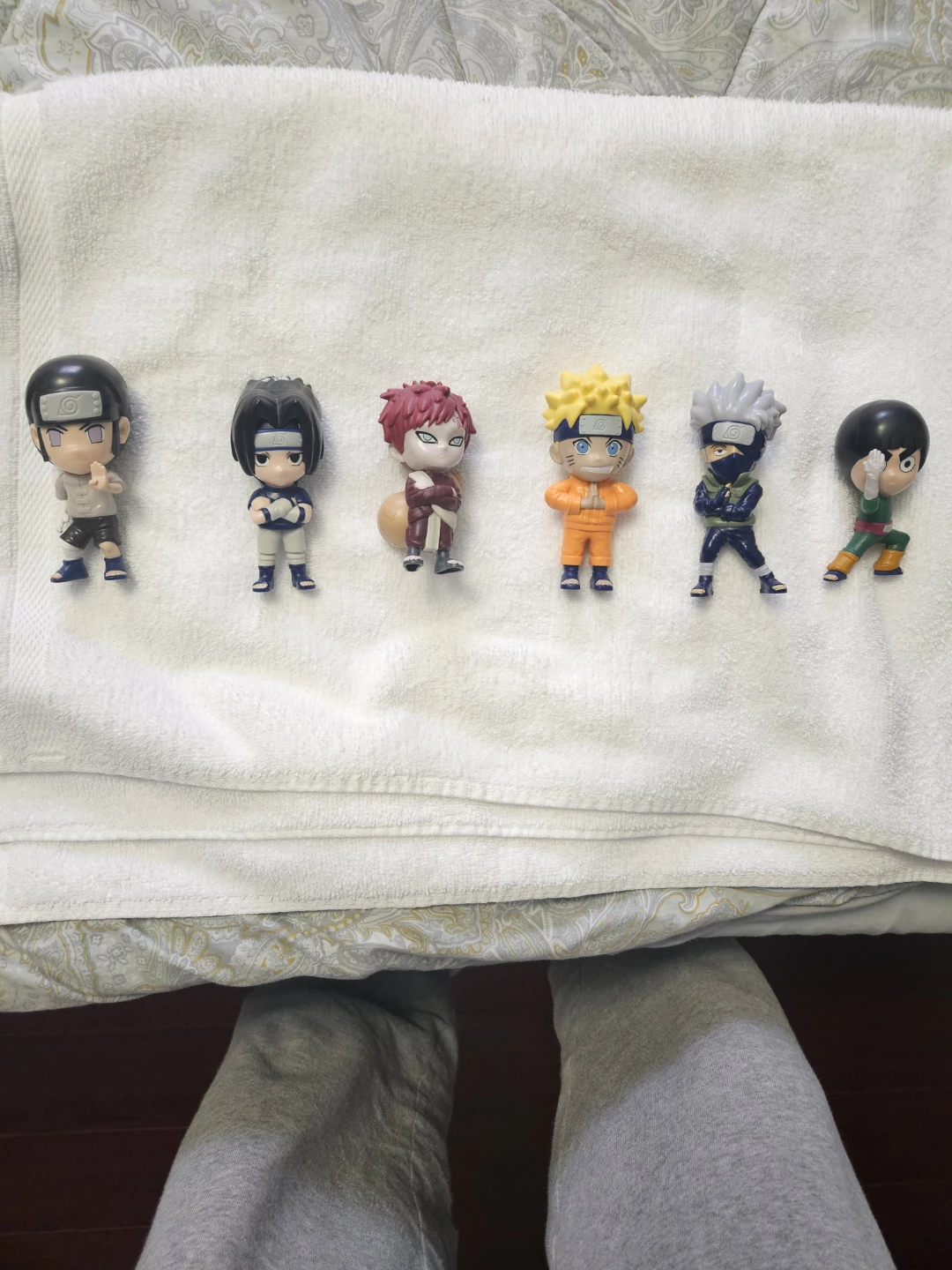Set of 6 Naruto Mini Figures