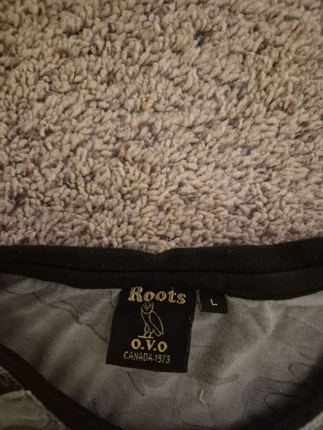 Limited Editon OVO x Roots Camo T-Shirt Authentic - photo 2