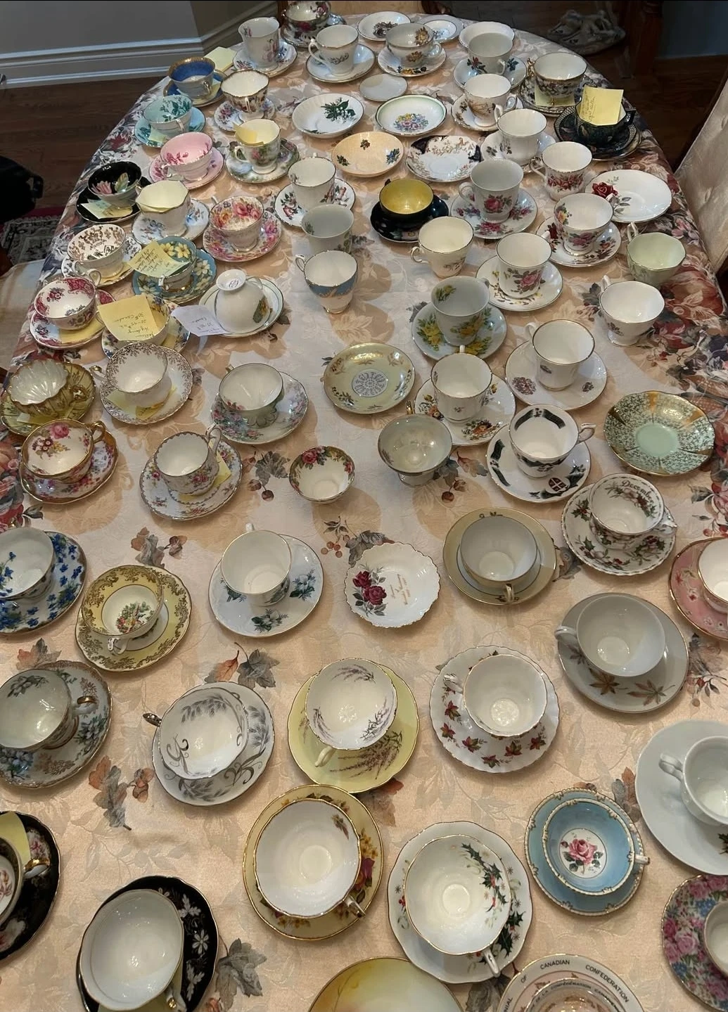 Assorted Vintg Teacups and Saucers All Mint Condition