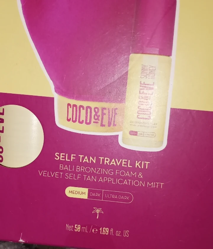 Coco & Eve Sunny Honey Self Tan Travel Kit - photo 2