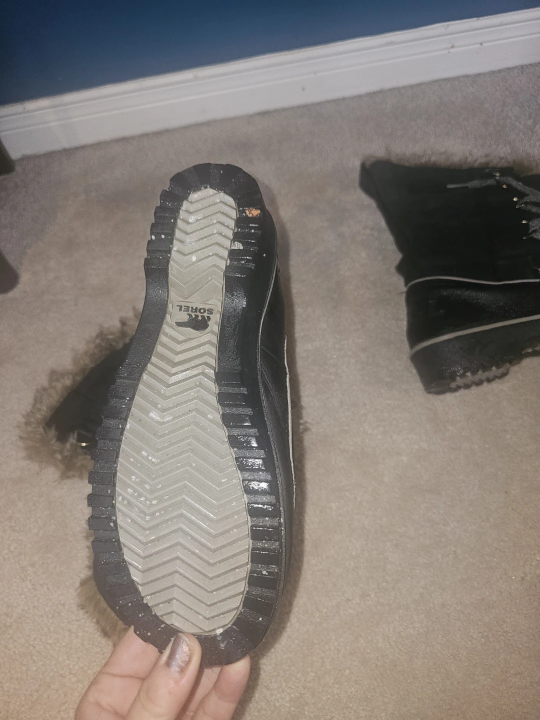 Sorel winter boots. Black size 7.5 - photo 3