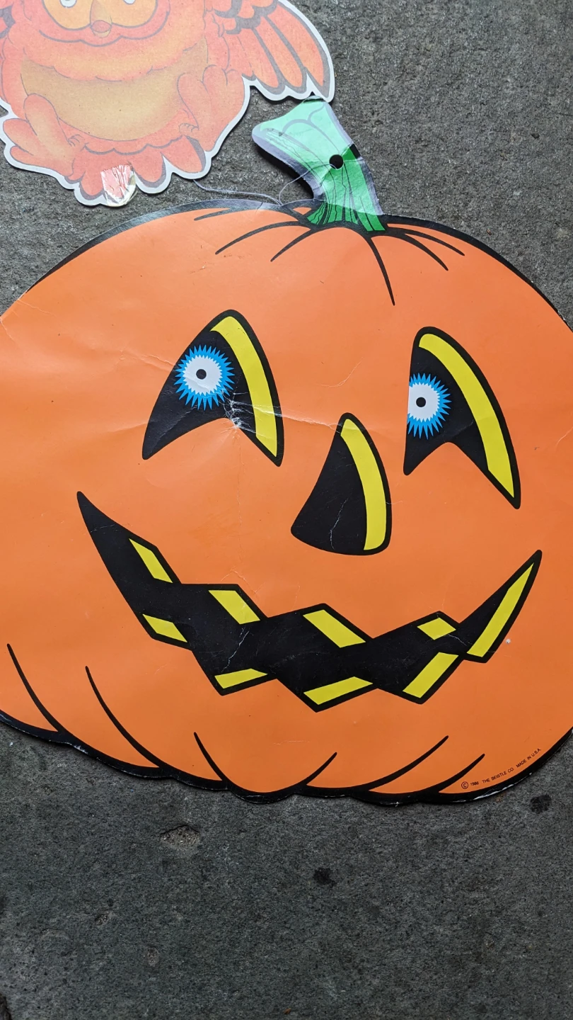 Vintage 1986 Beistle Halloween Decorations - photo 3