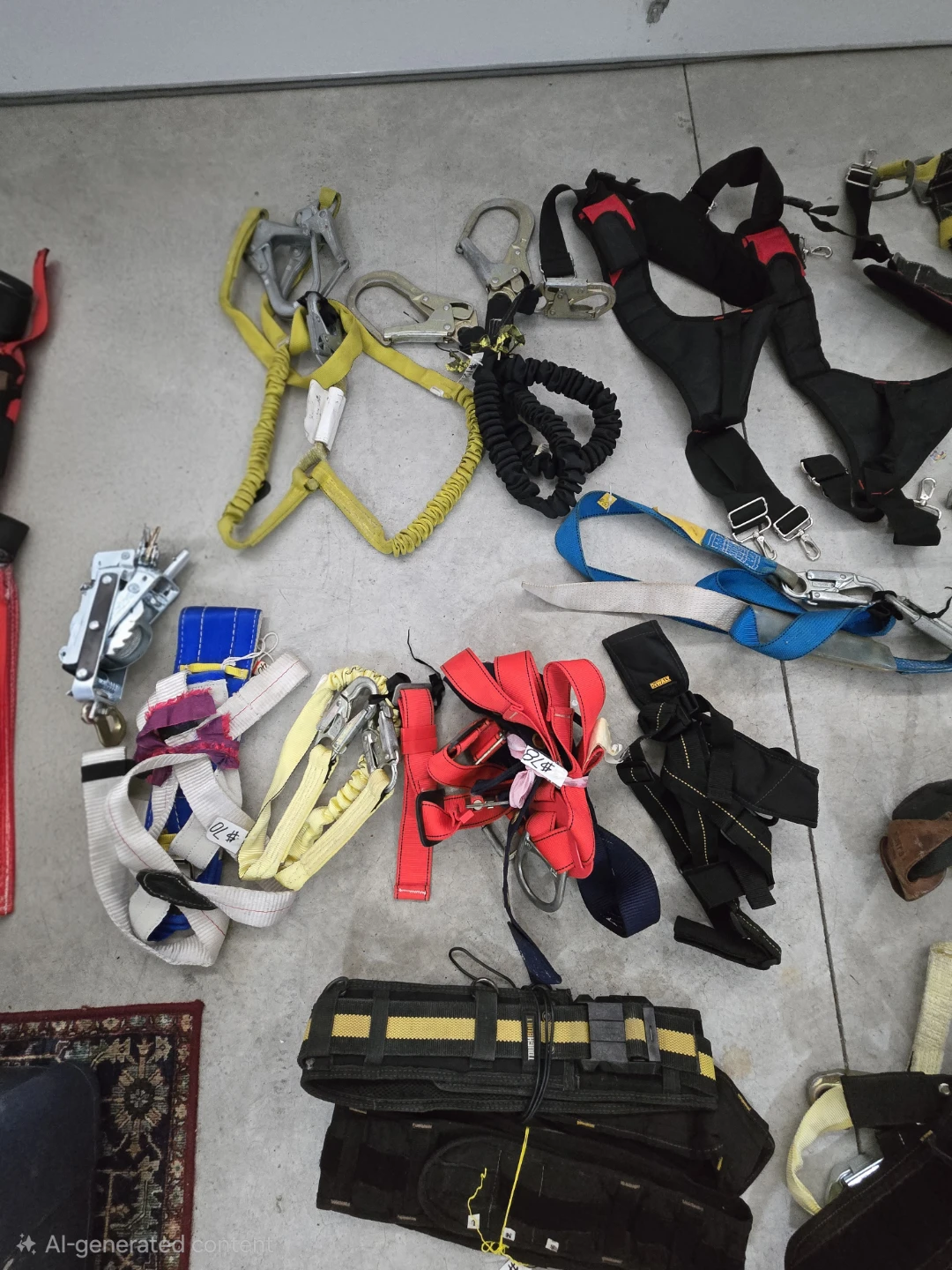 Assorted Industrial Fall Protection and Safety Gear - photo 2