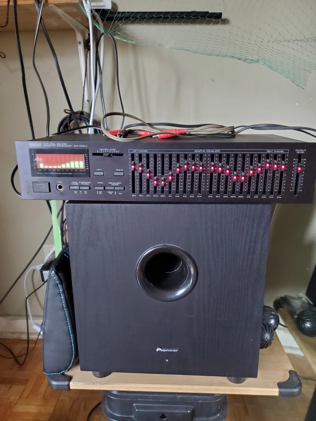 Yamaha natural sound graphic equalizer EQ - 500U