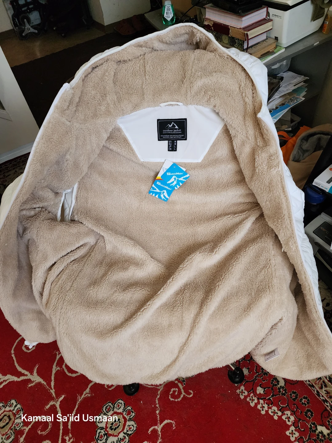 New winter white jacket - photo 2