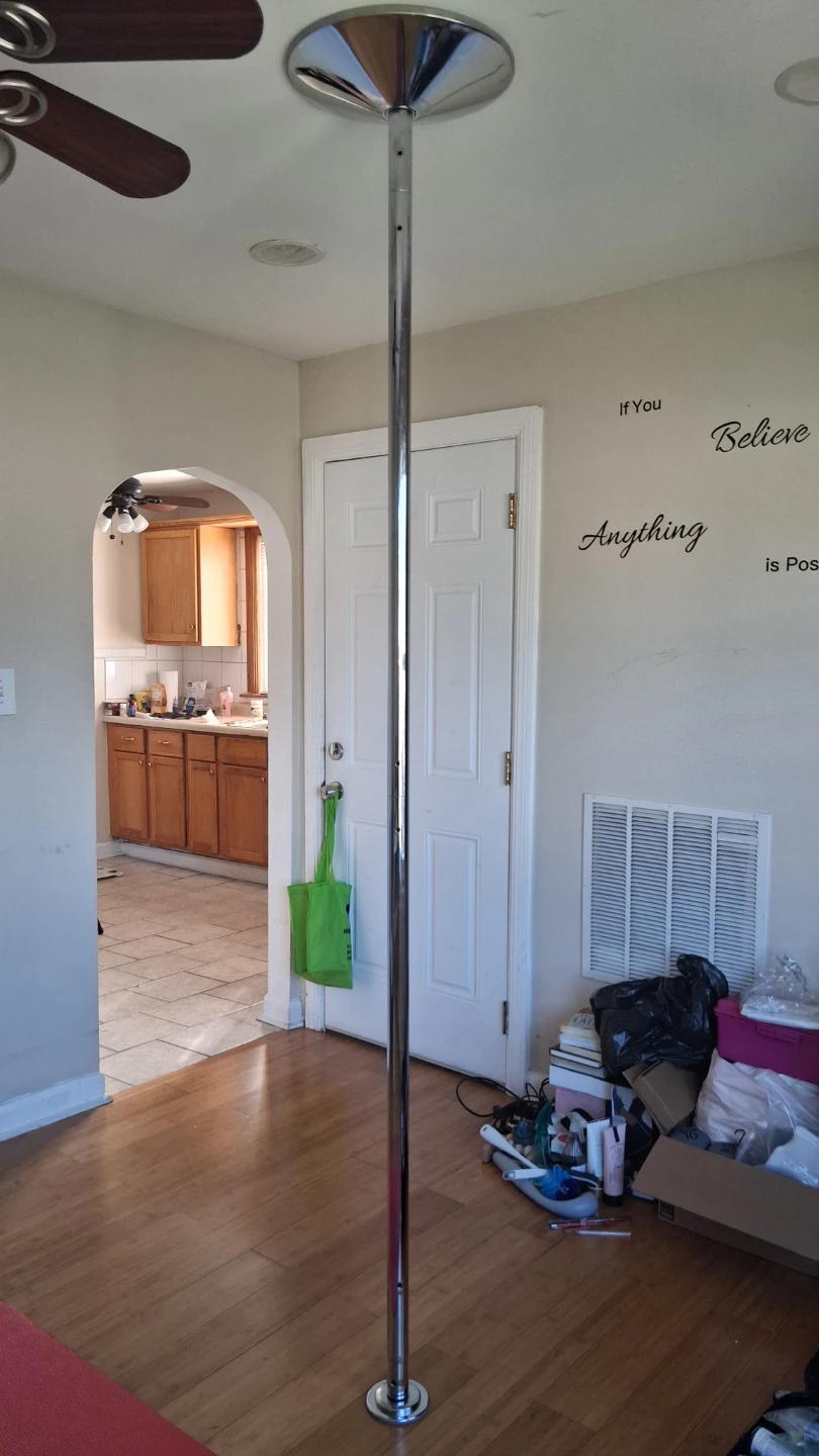 X-Pole XPERT Dance Pole – Chrome, Spin & Static, w/ Cases