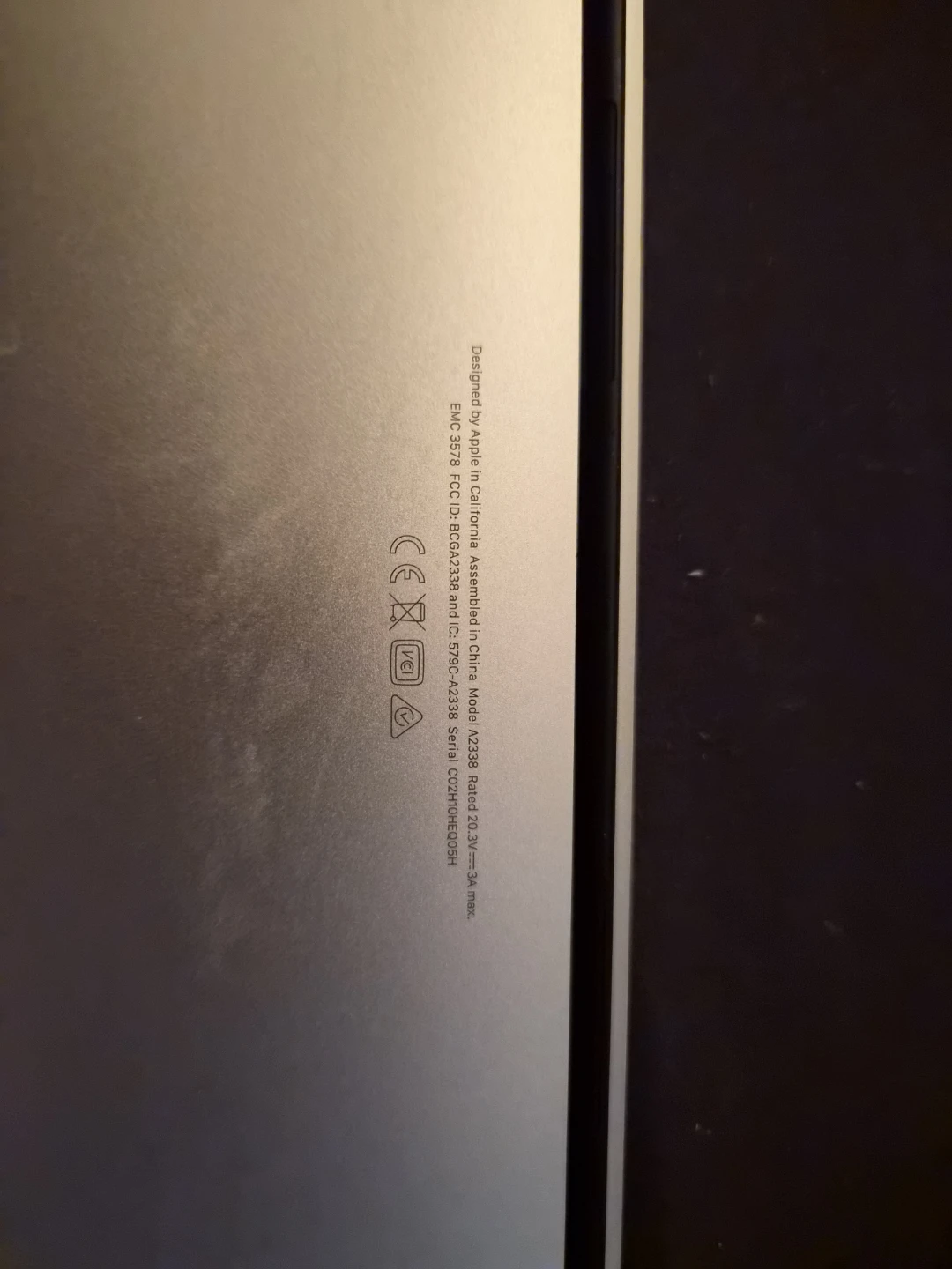 Apple MacBook Pro 13 inch 2020 256GB - photo 2