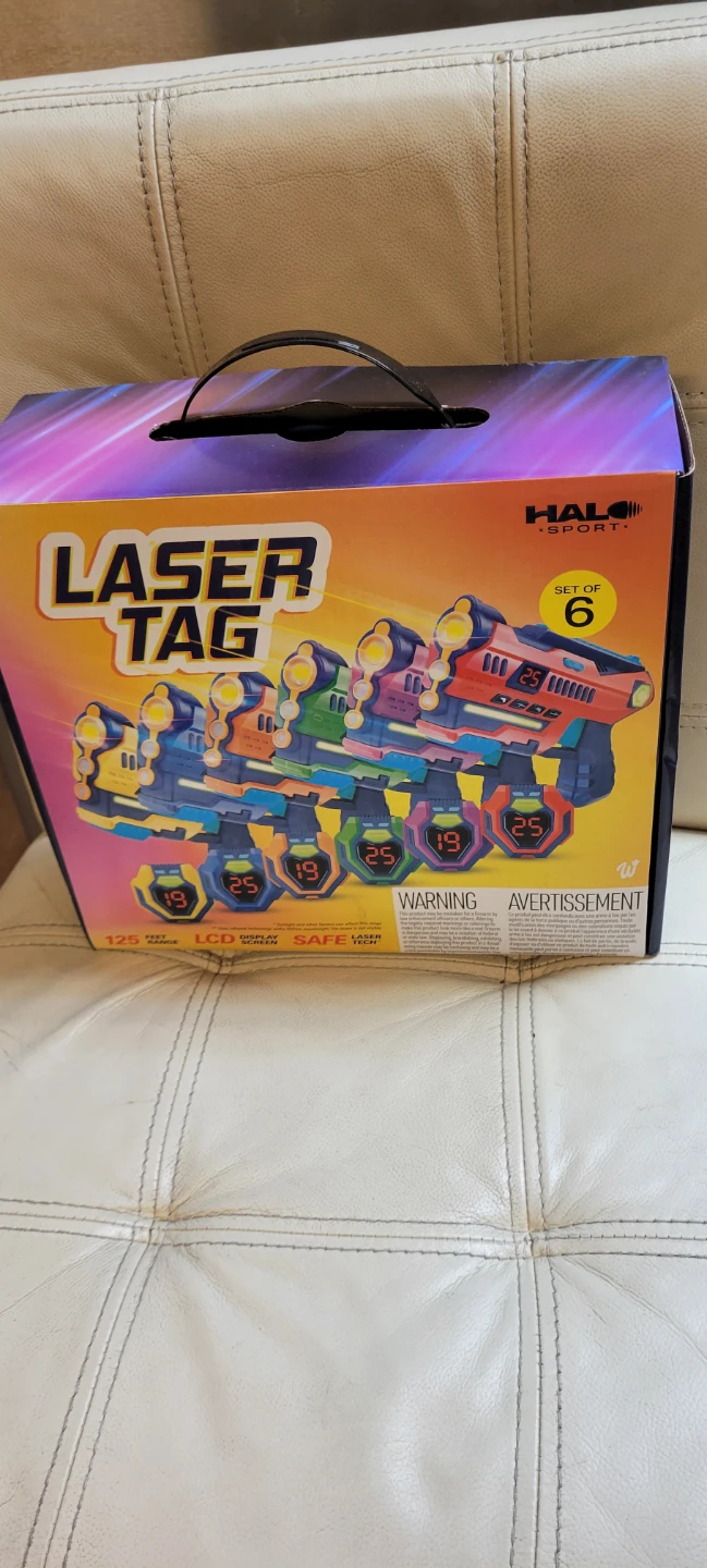 Halo Sport Laser Tag Set of 6 bnib