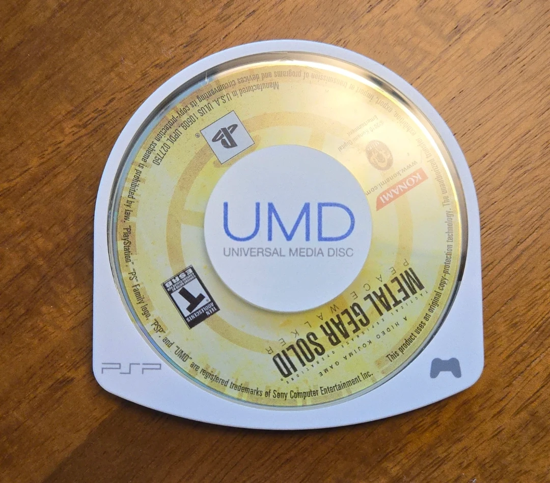 Metal Gear Solid Peacewalker - PSP game, disc only