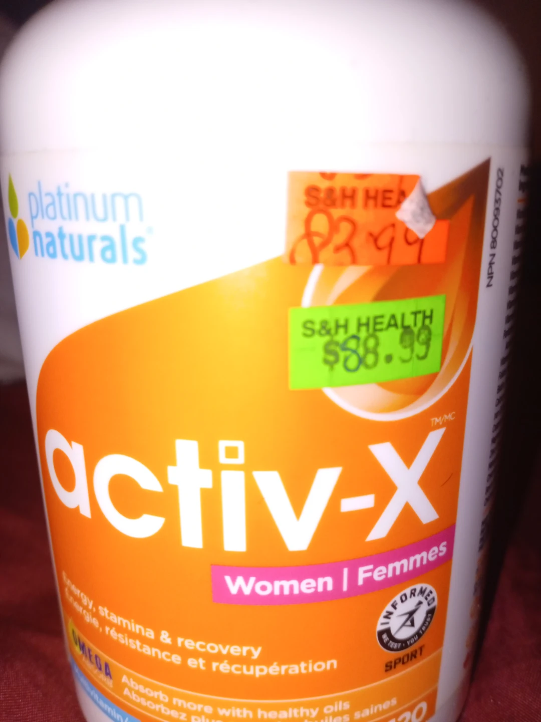 Platinum Naturals activ-X Women Multivitamin