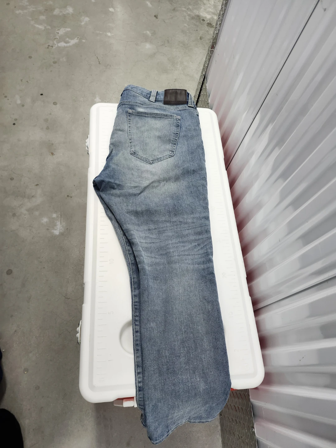 38 30  slim Denver Hayes Men's Blue Jeans - photo 2
