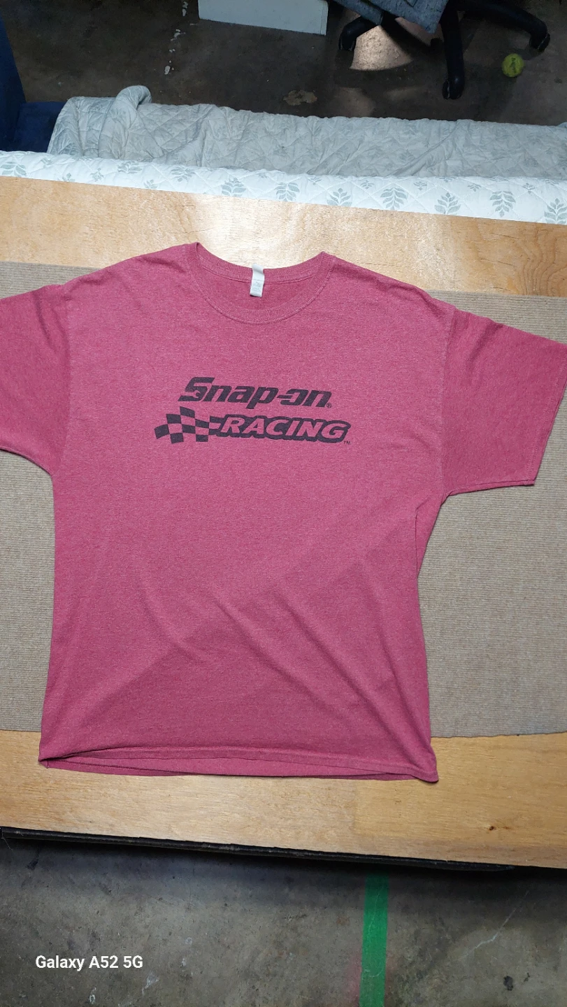Snap-on Racing T-Shirt - Red - XL
