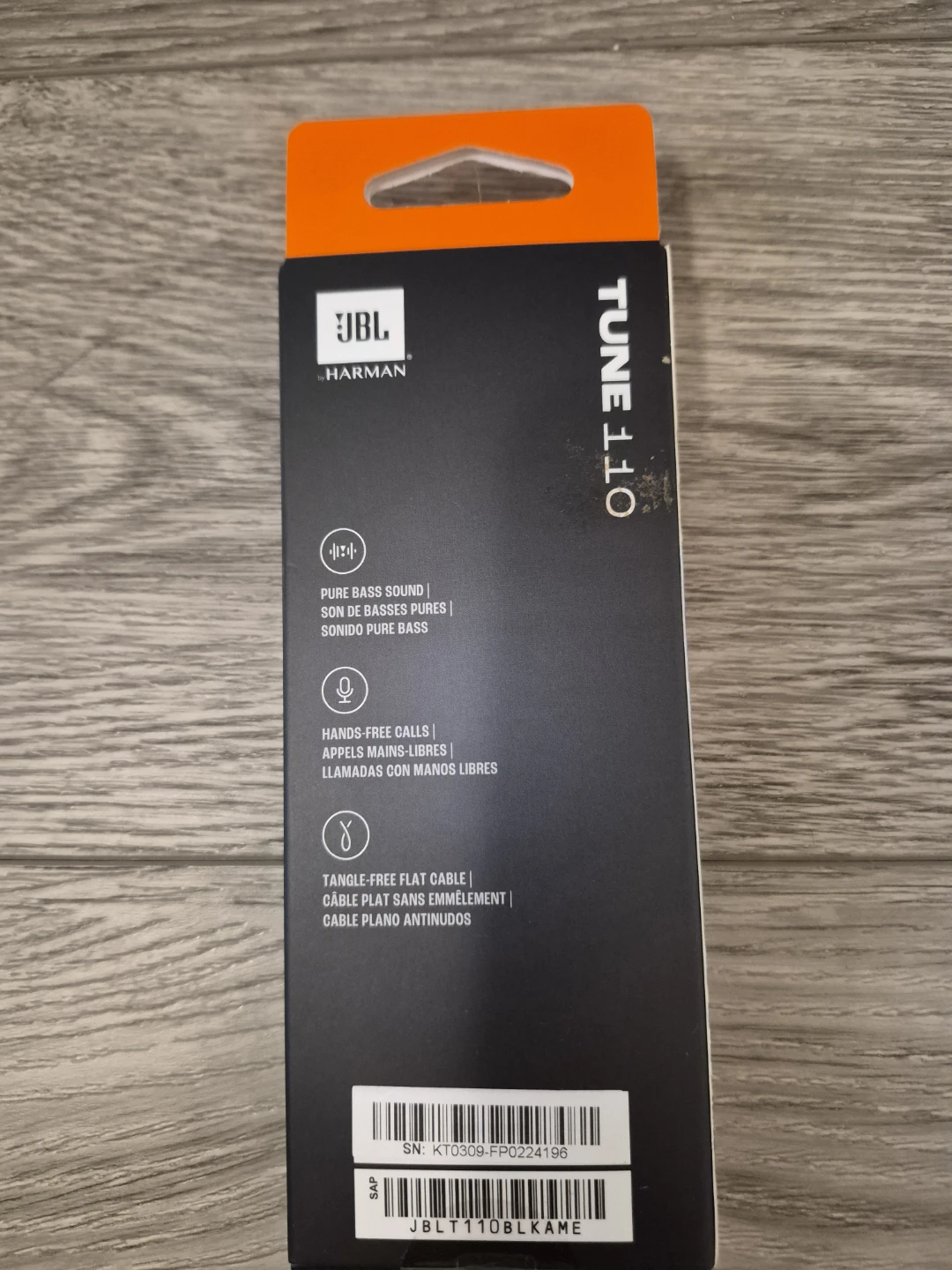 JBL Tune 110 In-Ear Headphones - photo 2