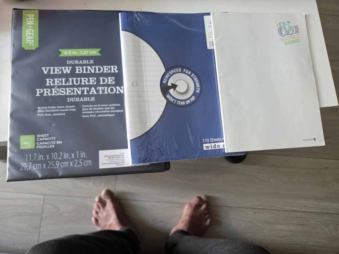 Pen+Gear Binder with Notebooks