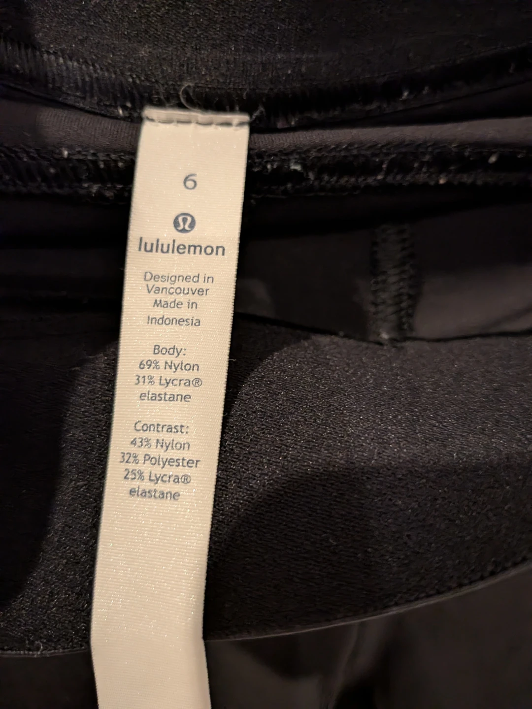 Lululemon Women's Athletic Leggings - Size 6
