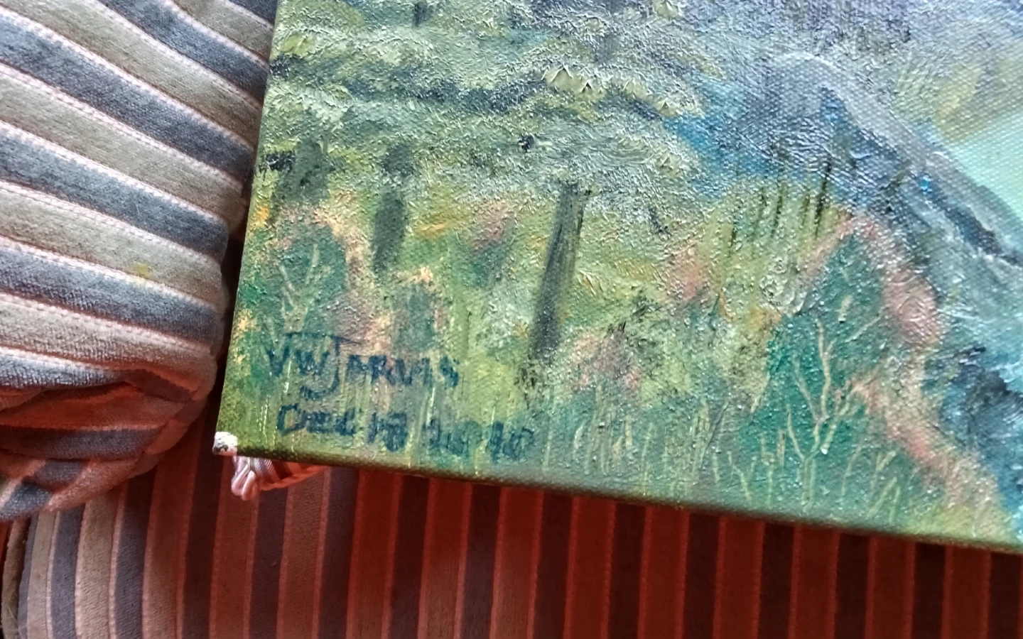 Verne W. Jarvis Oil Painting "Mountain Stream" (2010) - photo 2