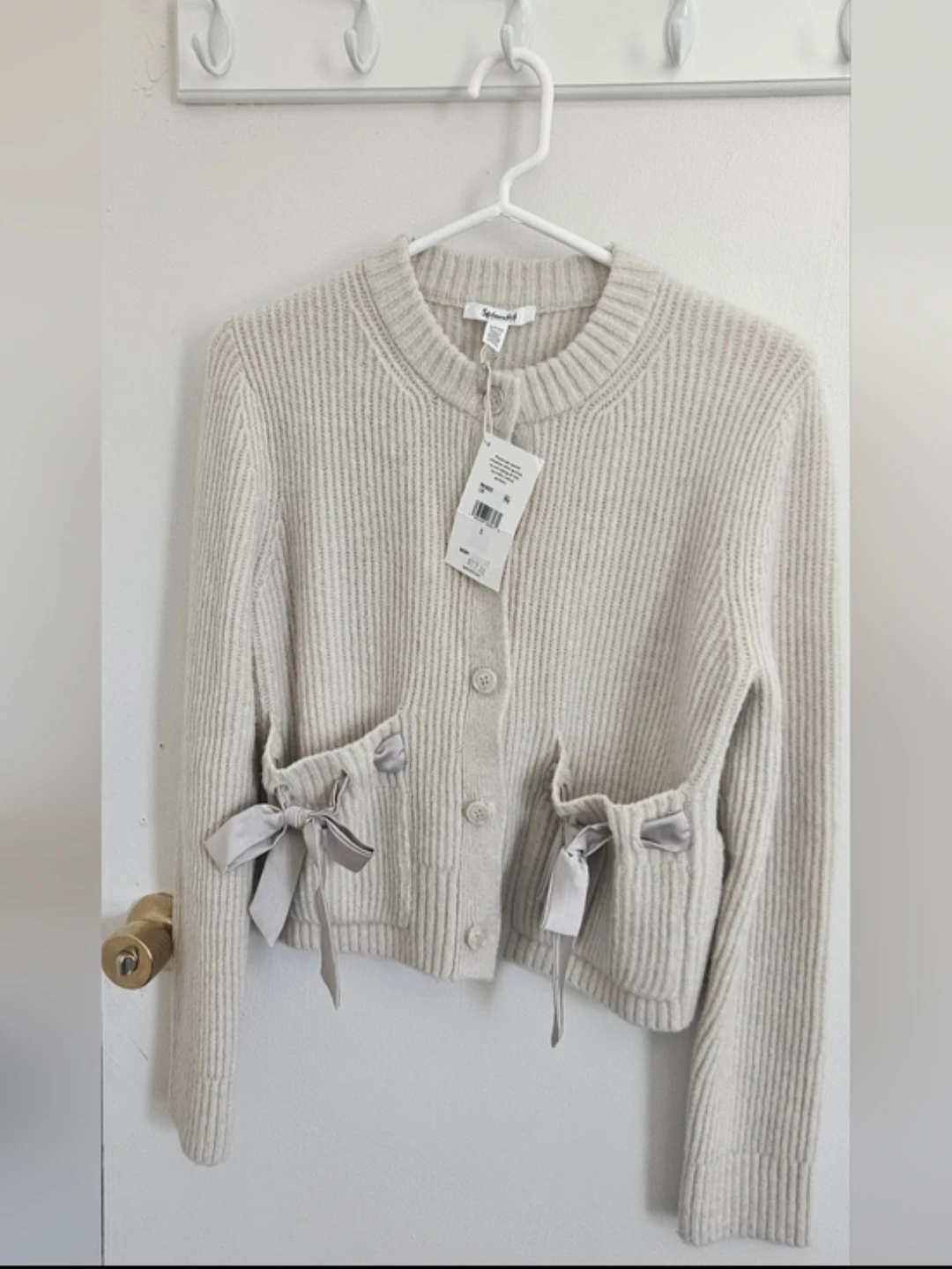 Splendid Stassi Satin Tie Cardigan