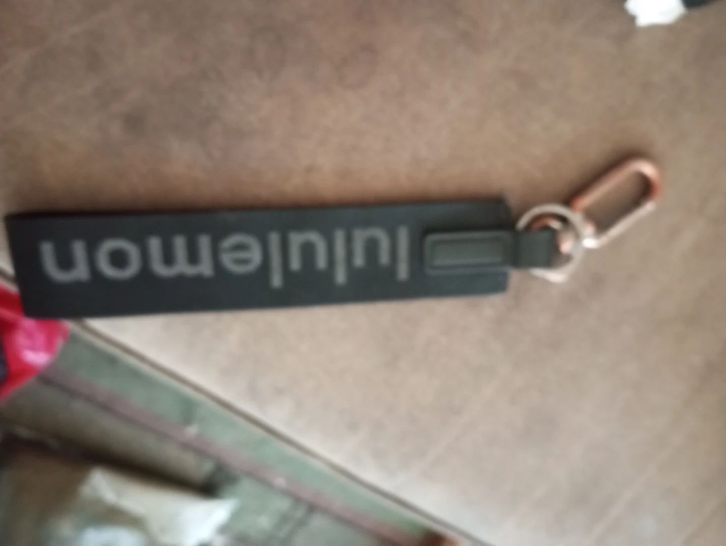 Lululemon Keychain