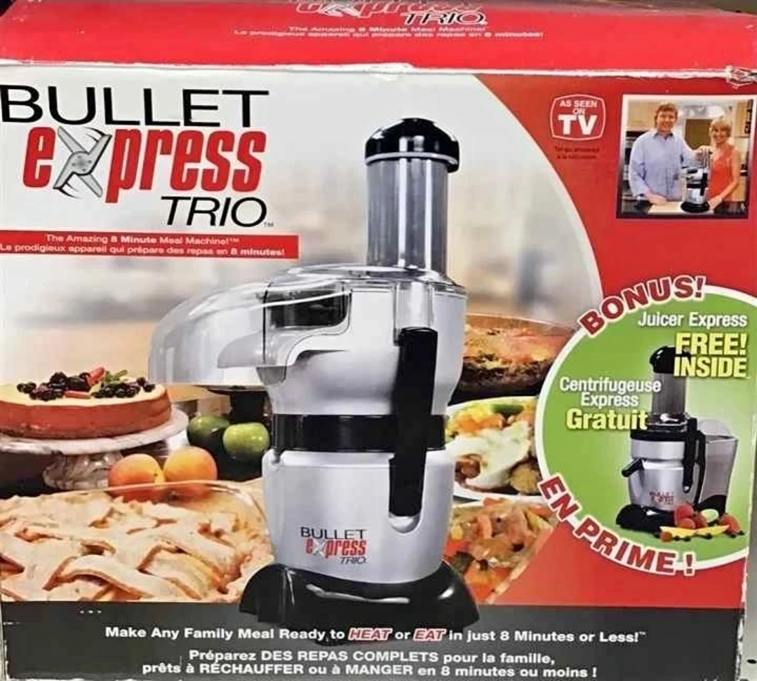 Bullet Express Trio 3-in-1 Food Prep System