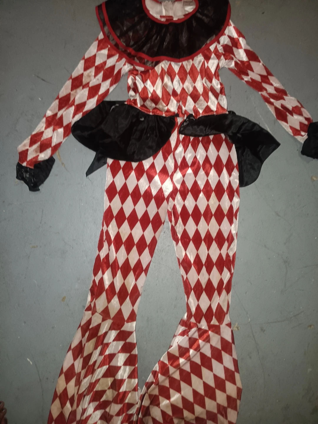 Spirit Halloween Harlequin Jester Costume - Size M