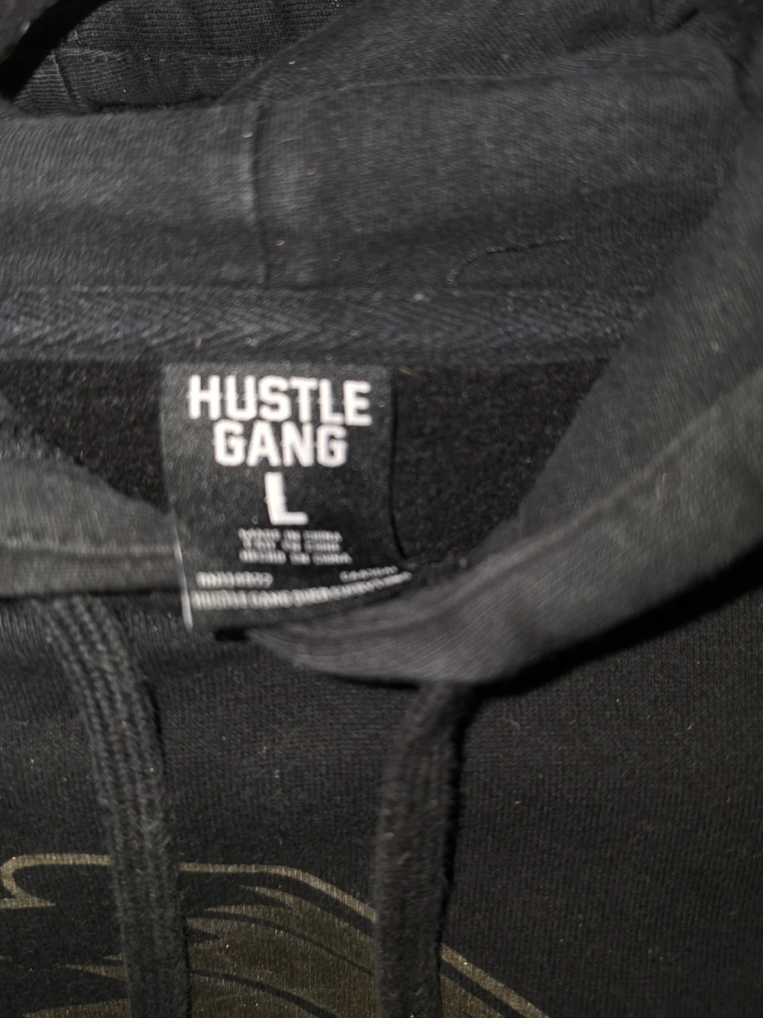 Hustle Gang Black Hoodie Large - photo 3
