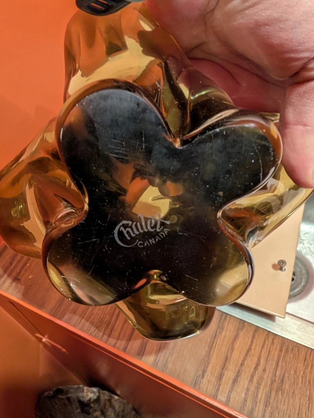 Vintage 1970's Chalet Canada Glass Sculpture - photo 2