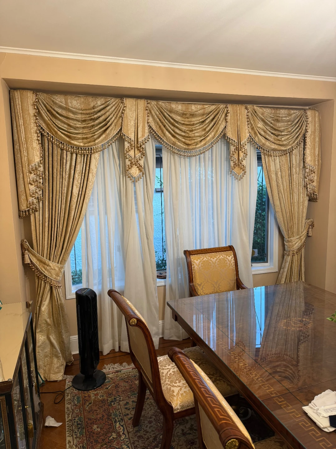 Custom Window Curtains and Valance - photo 2