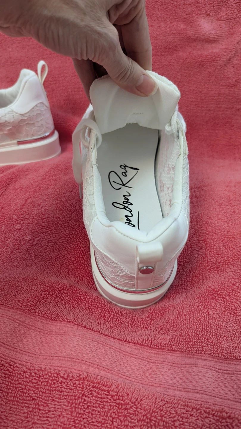 London Rag White Lace Sneakers - photo 4