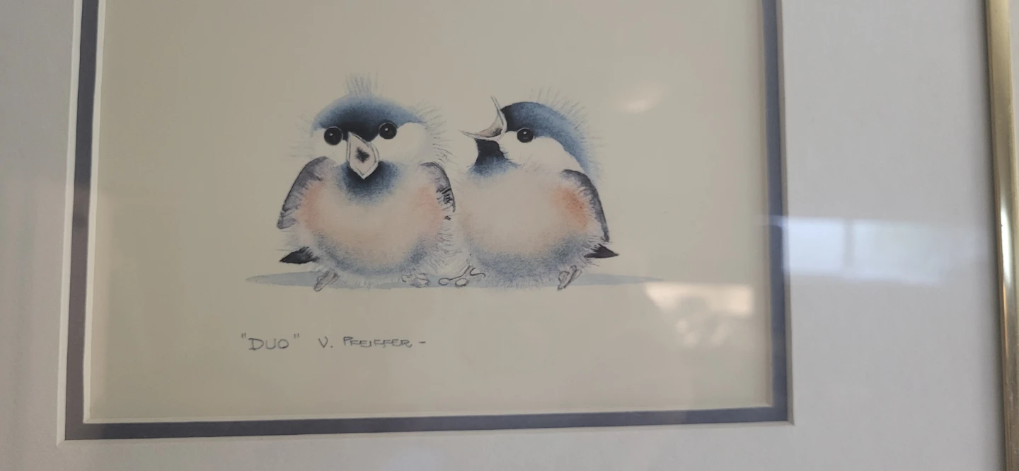 V. Pfeiffer Duo and Trio Bird Prints - photo 3