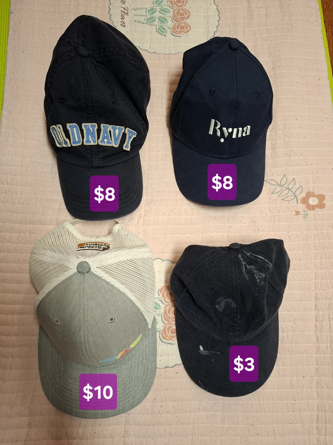 Assorted branded baseball caps - photo 3